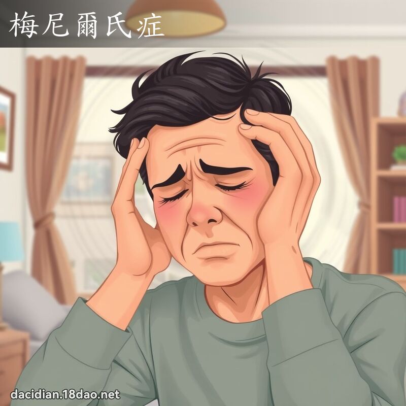 梅尼尔氏症 - 国语大辞典配图