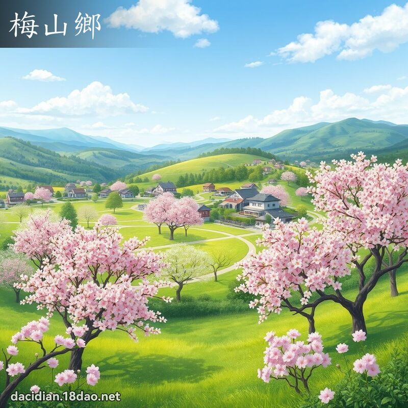 梅山乡 - 国语大辞典配图