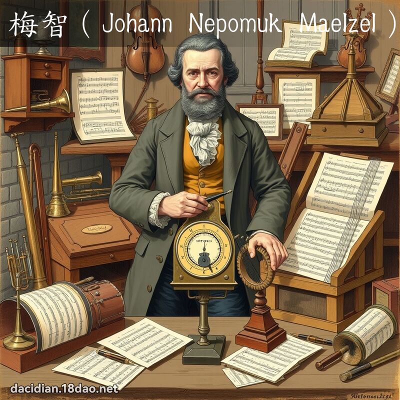 梅智（Johann Nepomuk Maelzel） - 国语大辞典配图