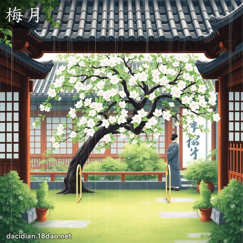 梅月 - 國語大辭典配圖