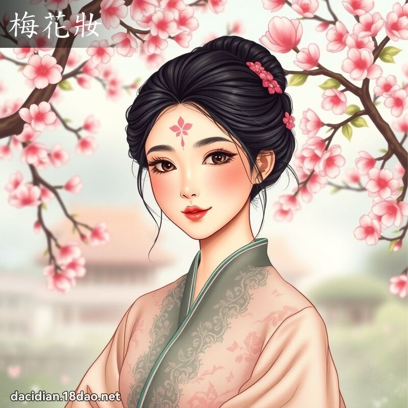 梅花妆 - 国语大辞典配图