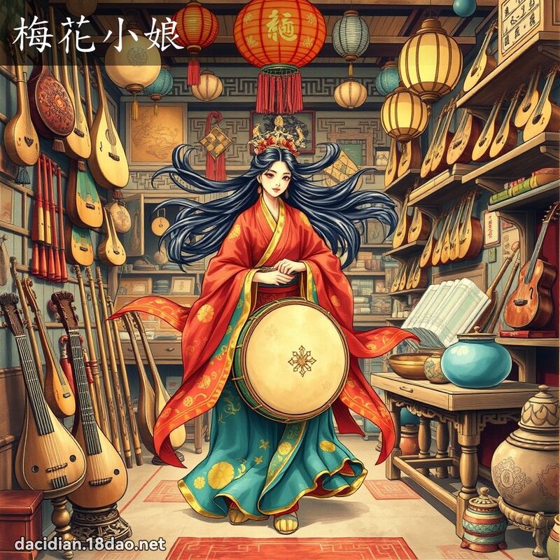 梅花小娘 - 國語大辭典配圖