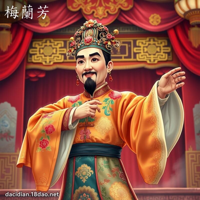 梅兰芳 - 国语大辞典配图