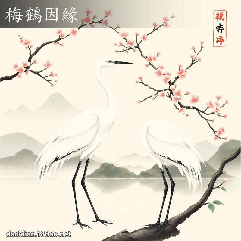 梅鹤因缘 - 国语大辞典配图
