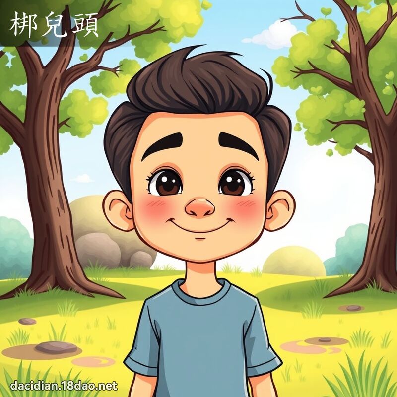 梆兒頭 - 國語大辭典配圖
