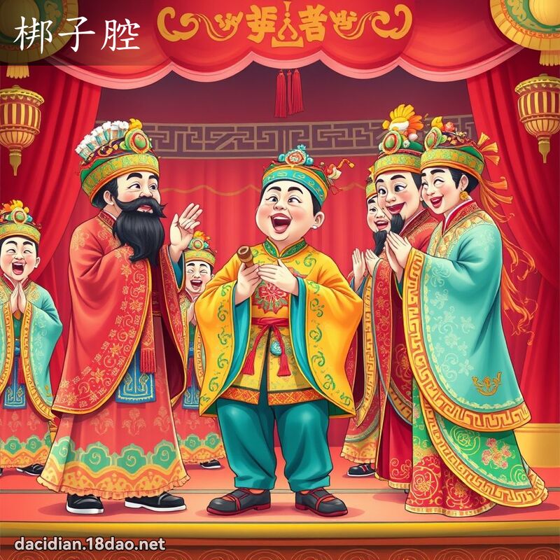 梆子腔 - 國語大辭典配圖