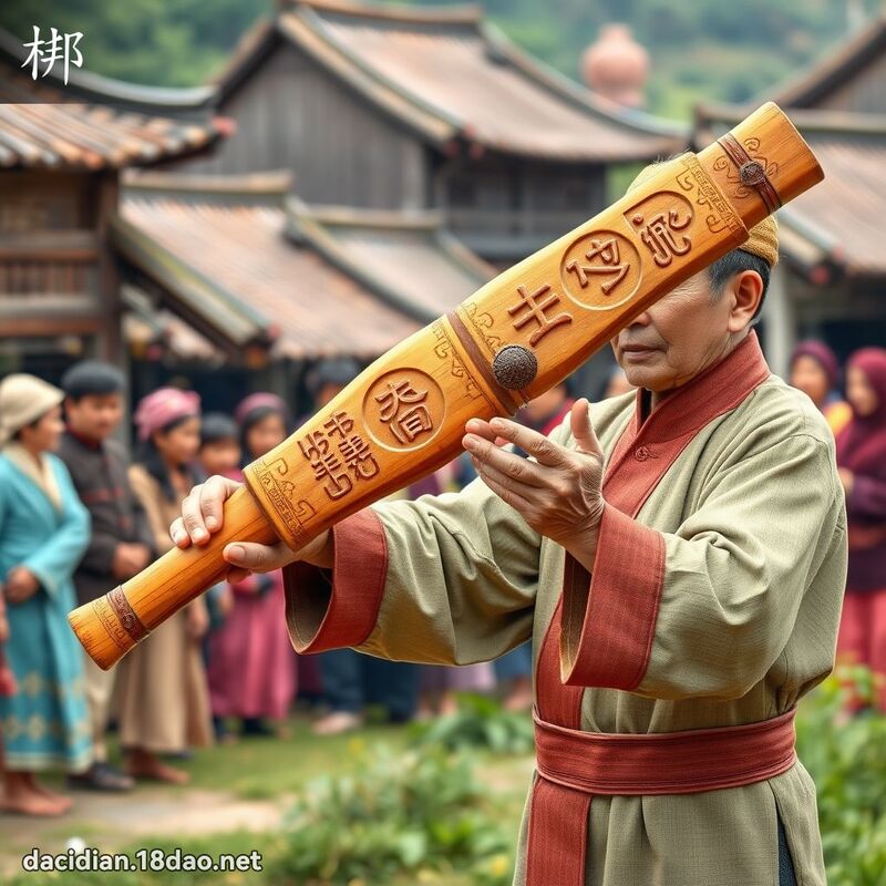 梆 - 國語大辭典配圖