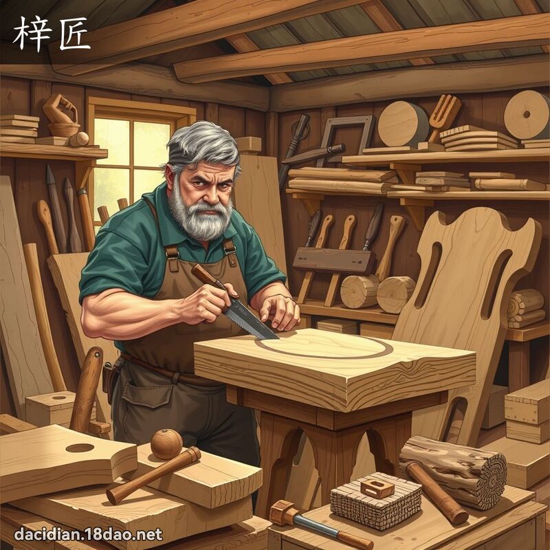 梓匠 - 国语大辞典配图