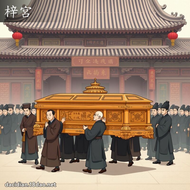 梓宮 - 國語大辭典配圖
