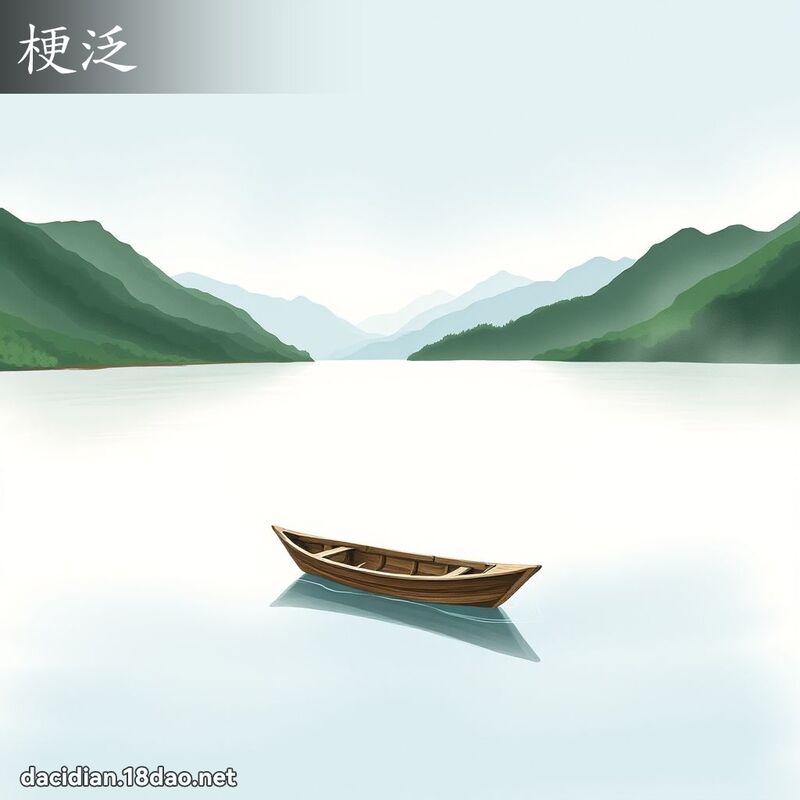 梗泛 - 国语大辞典配图