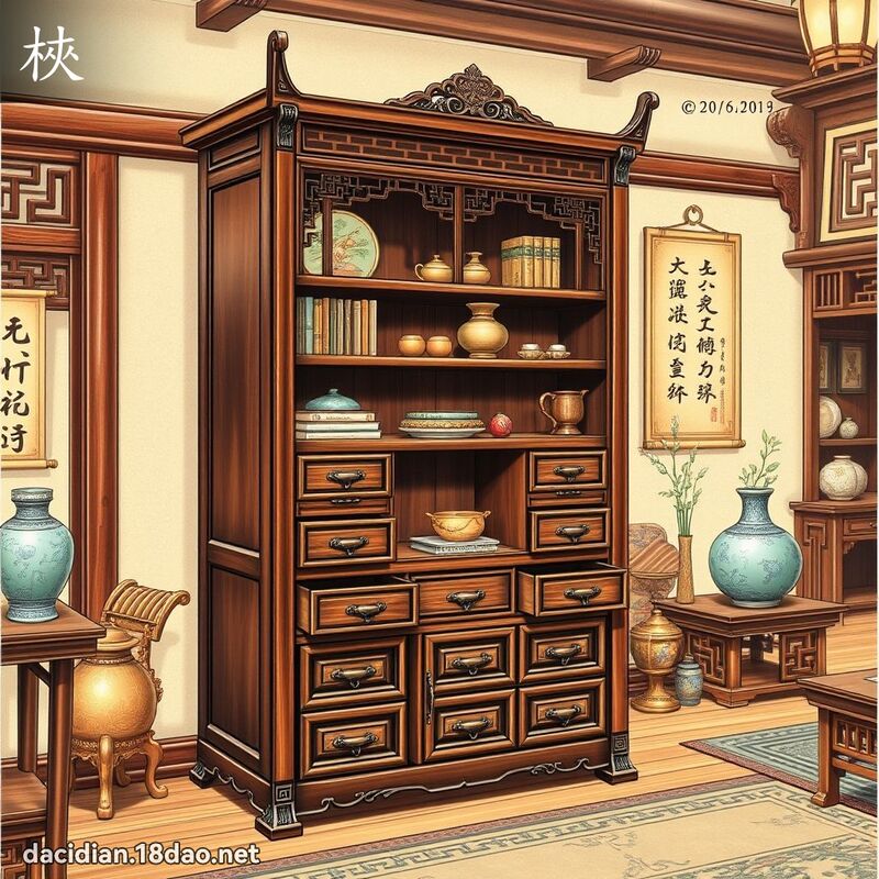 汉字: 梜 (多音字)