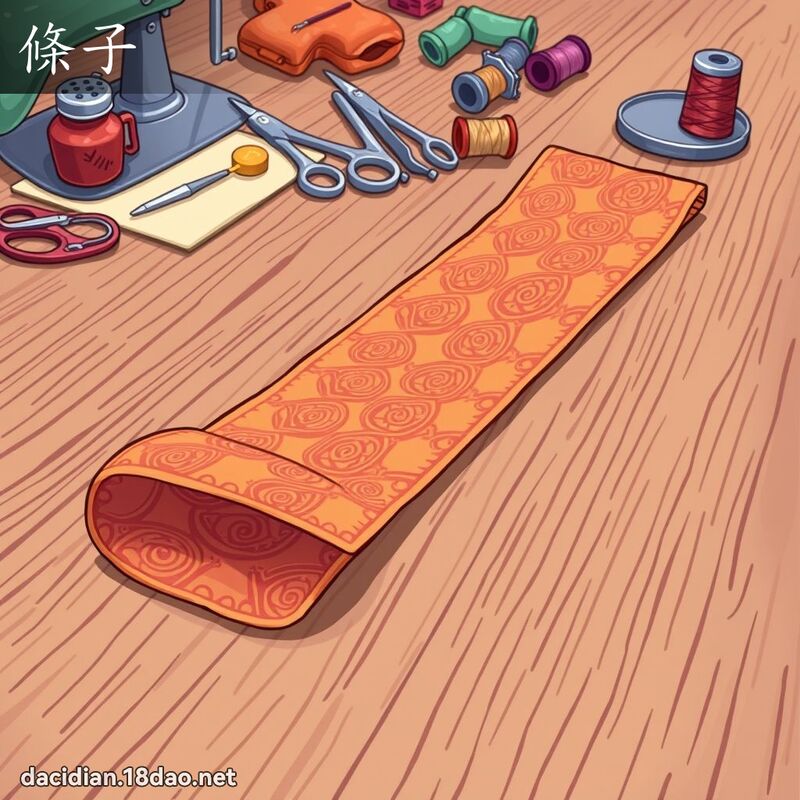 條子 - 國語大辭典配圖
