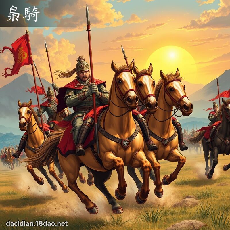 梟骑 - 国语大辞典配图