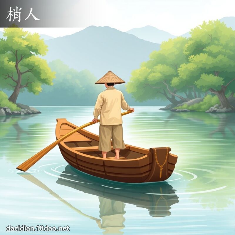 梢人 - 国语大辞典配图