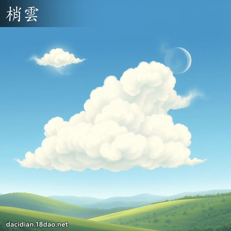 梢云 - 国语大辞典配图