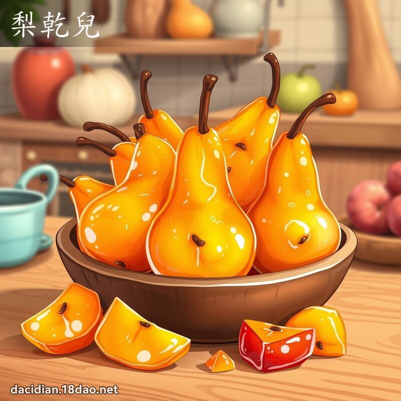 梨干儿 - 国语大辞典配图