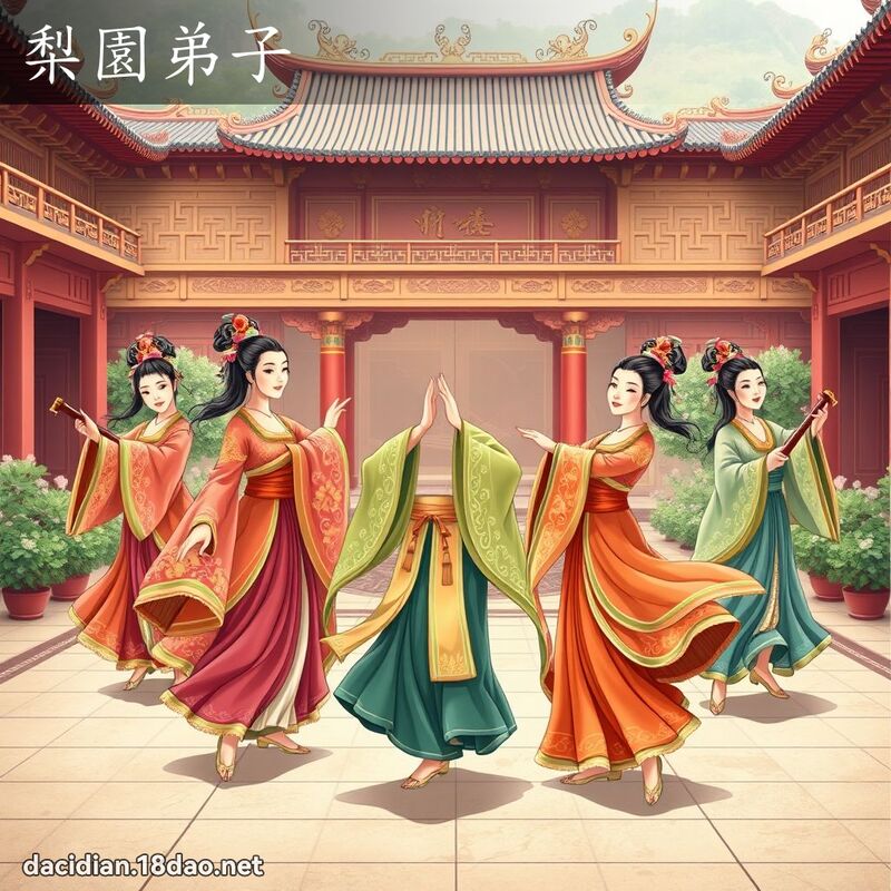 梨园弟子 - 国语大辞典配图