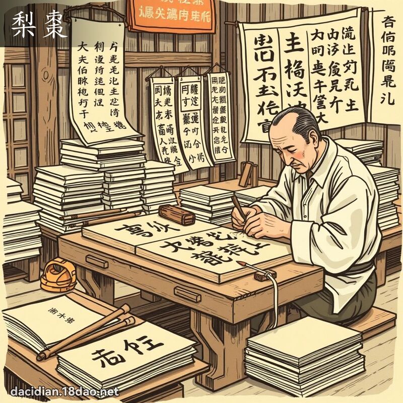 梨枣 - 国语大辞典配图