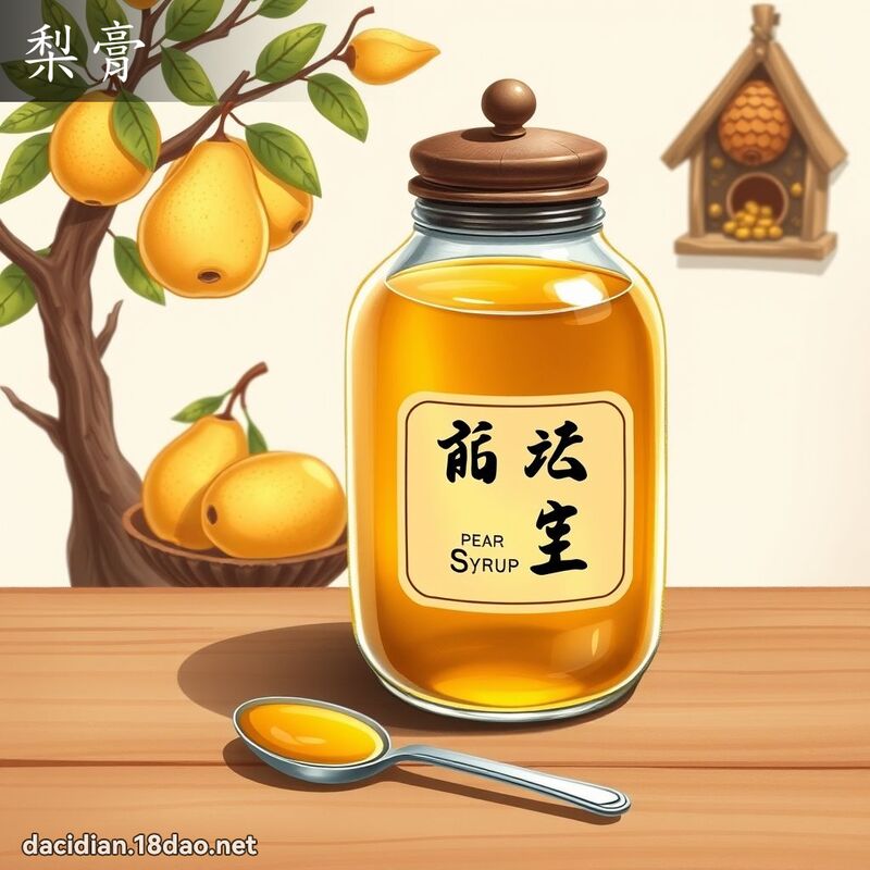 梨膏 - 国语大辞典配图