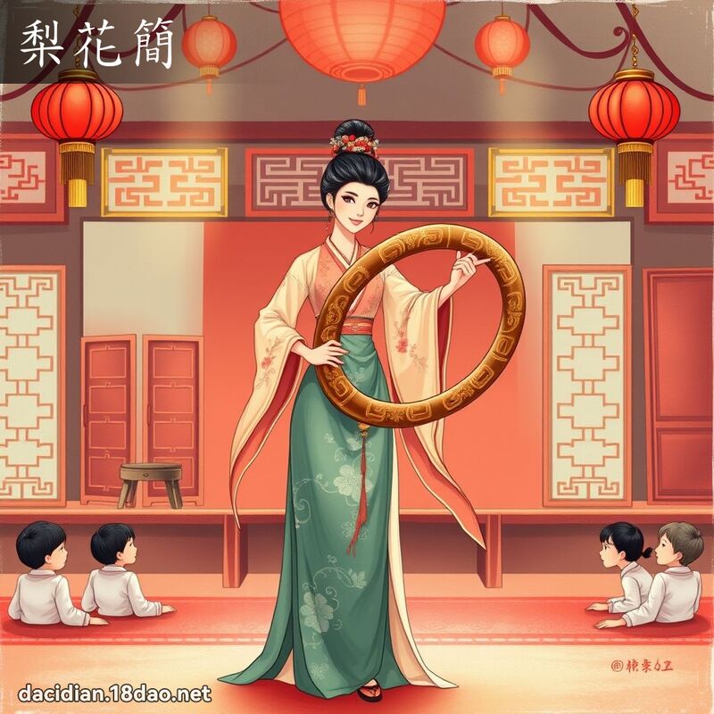 梨花簡 - 國語大辭典配圖