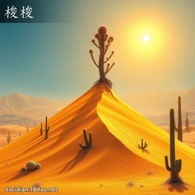 梭梭 - 國語大辭典配圖