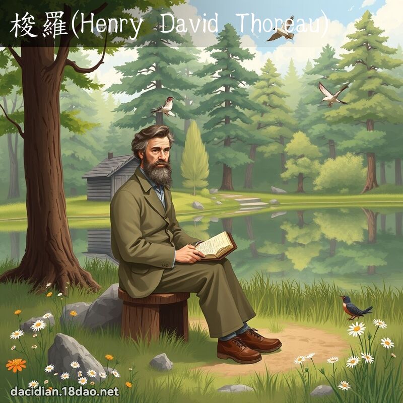 梭罗(Henry David Thoreau) - 国语大辞典配图