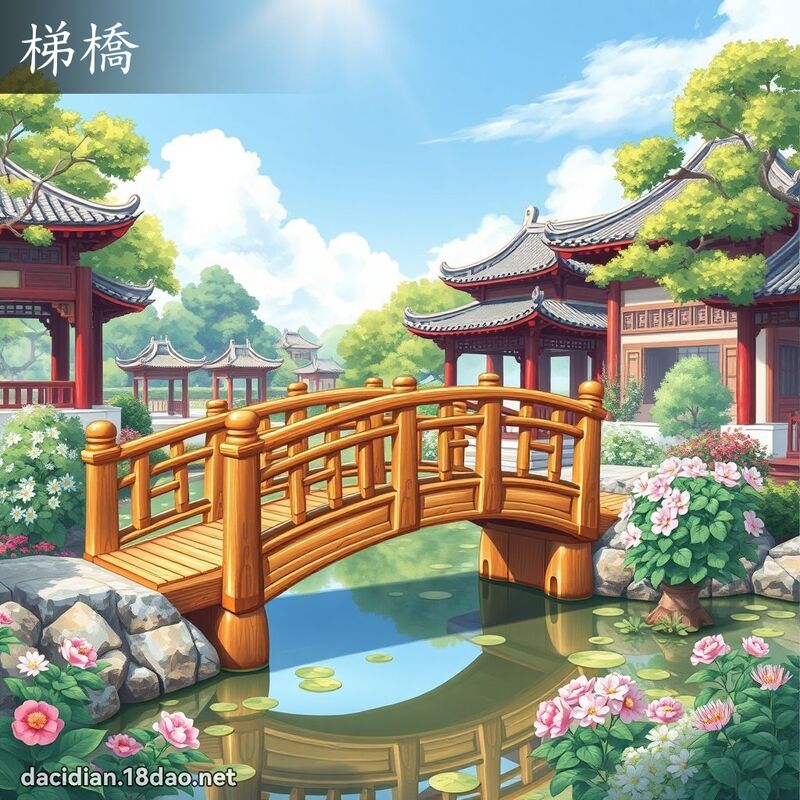 梯桥 - 国语大辞典配图