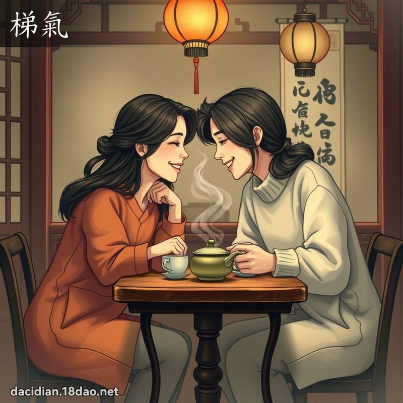 梯气 - 国语大辞典配图