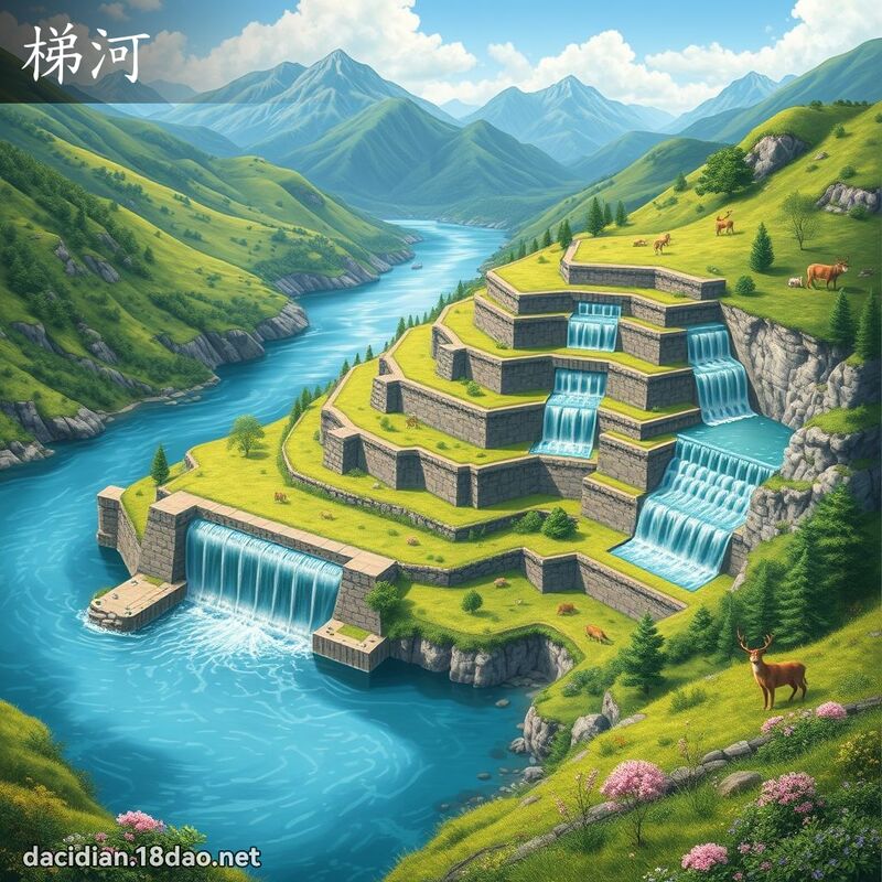 梯河 - 国语大辞典配图