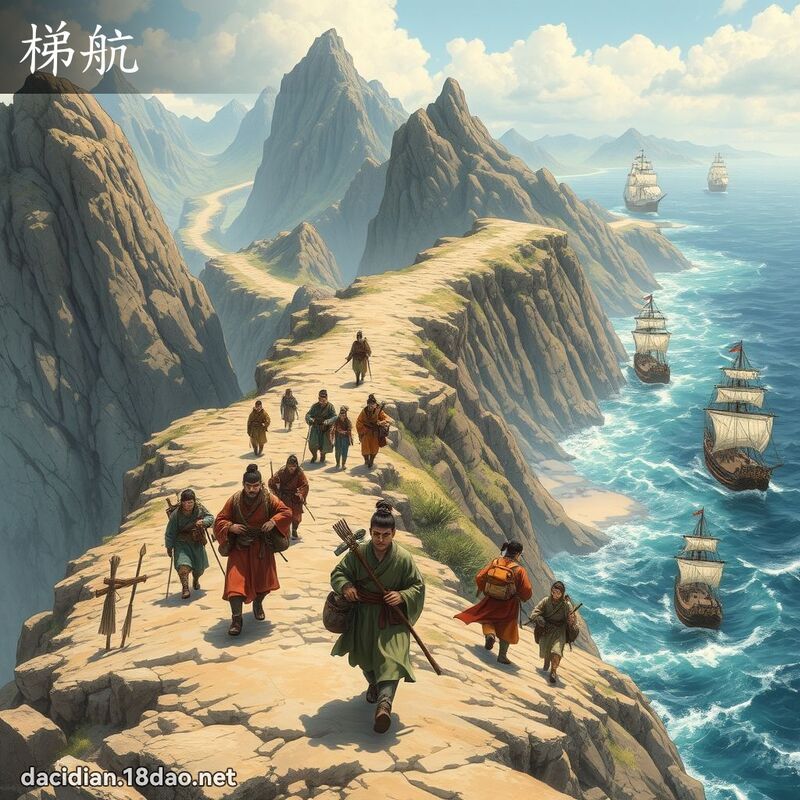 梯航 - 国语大辞典配图