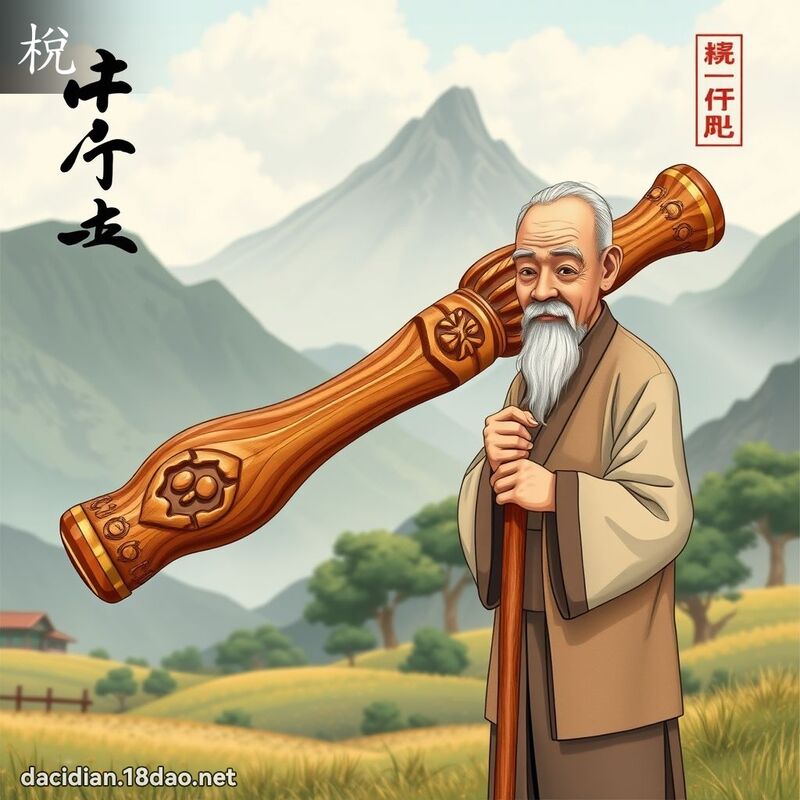 漢字: 梲 (多音字)