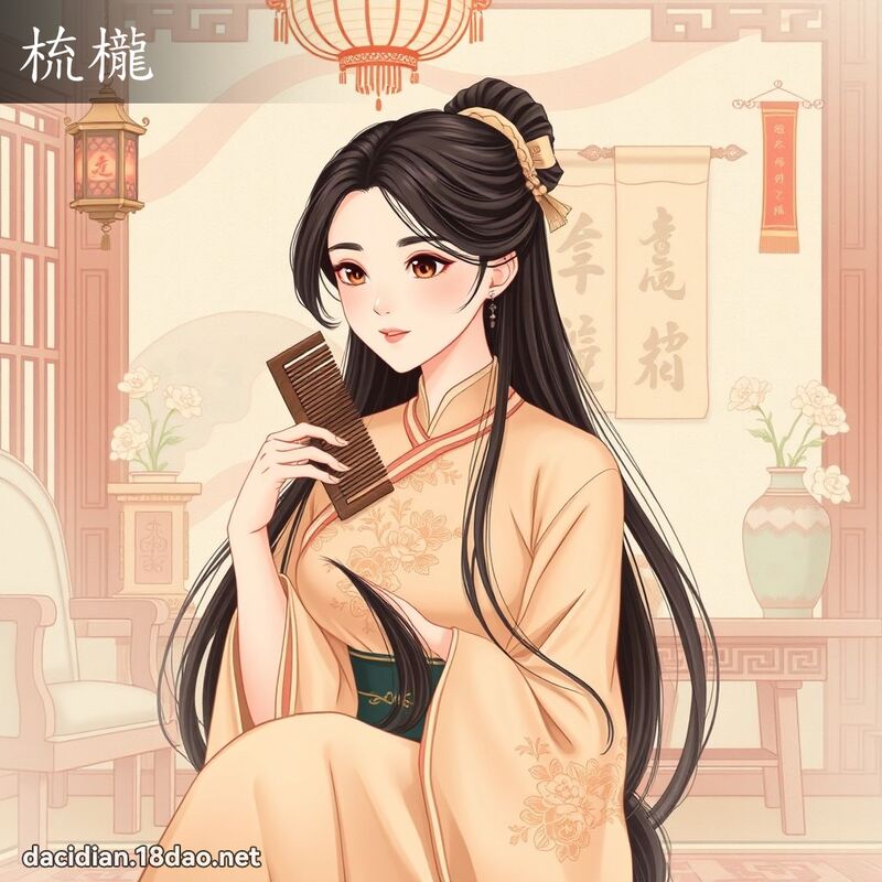 梳櫳 - 國語大辭典配圖