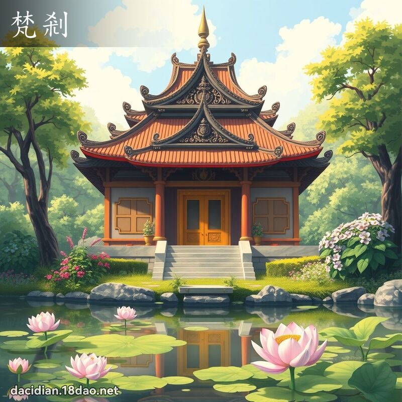 梵剎 - 國語大辭典配圖