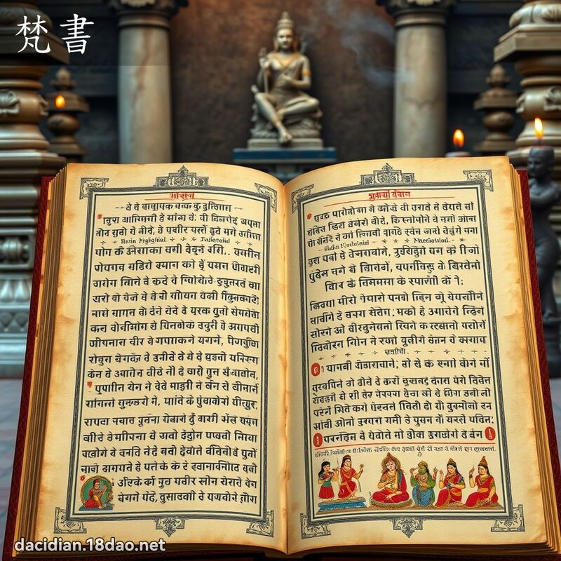 梵書 - 國語大辭典配圖