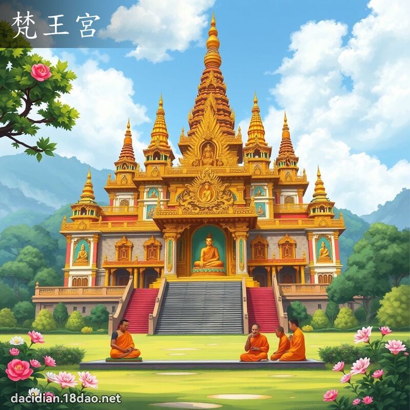 梵王宮 - 國語大辭典配圖