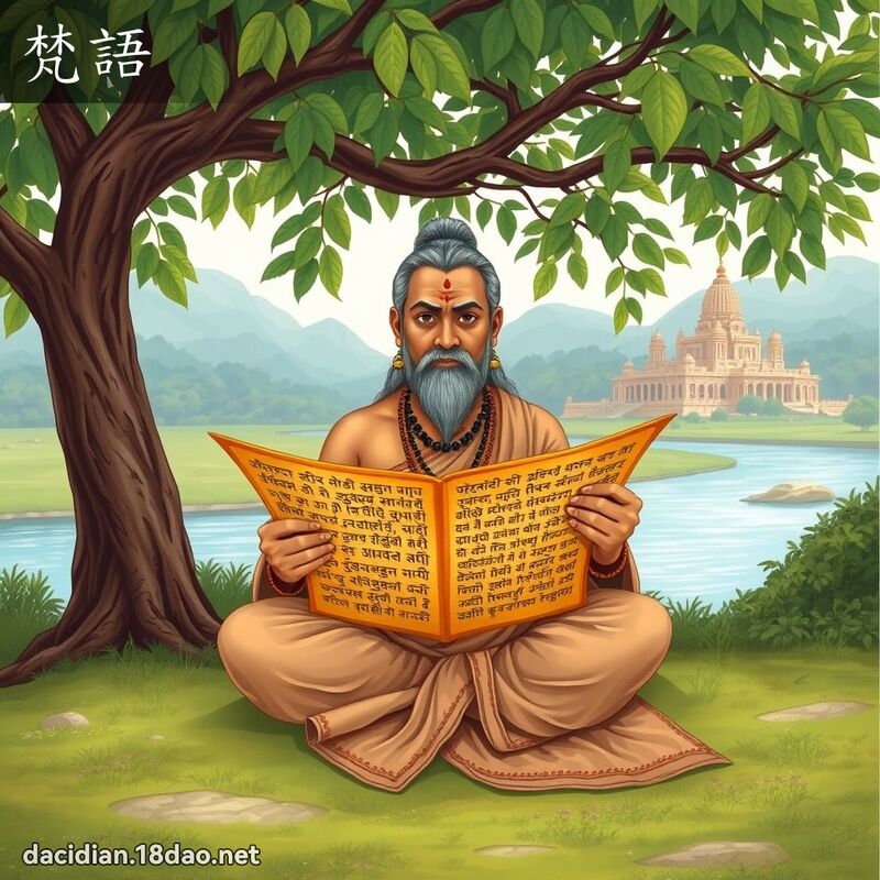 梵語 - 國語大辭典配圖