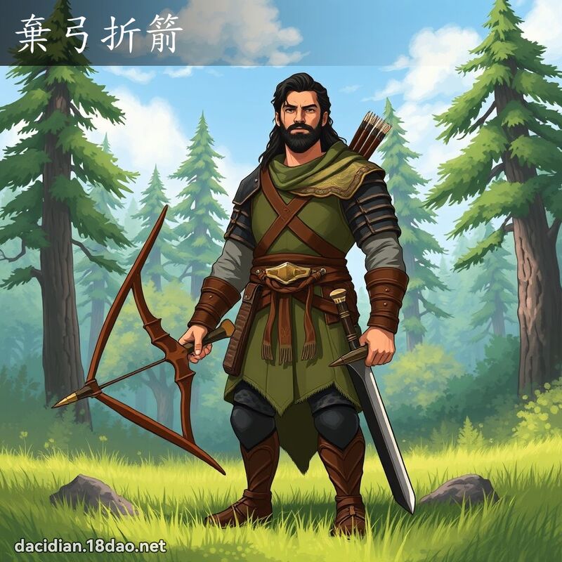棄弓折箭 - 國語大辭典配圖