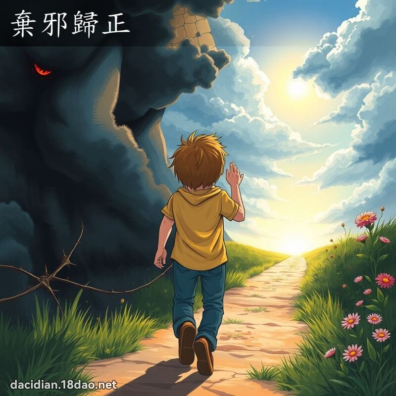 棄邪歸正 - 國語大辭典配圖