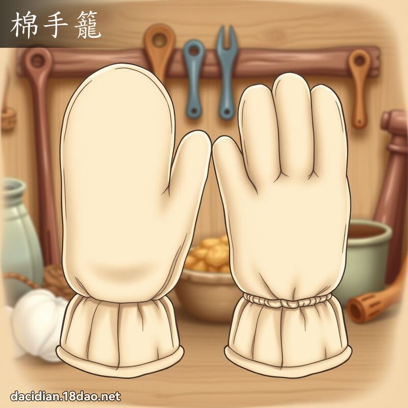 棉手籠 - 國語大辭典配圖
