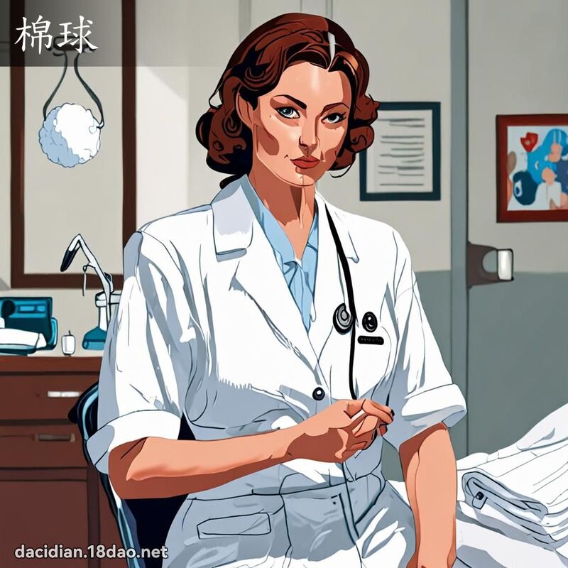 棉球 - 國語大辭典配圖