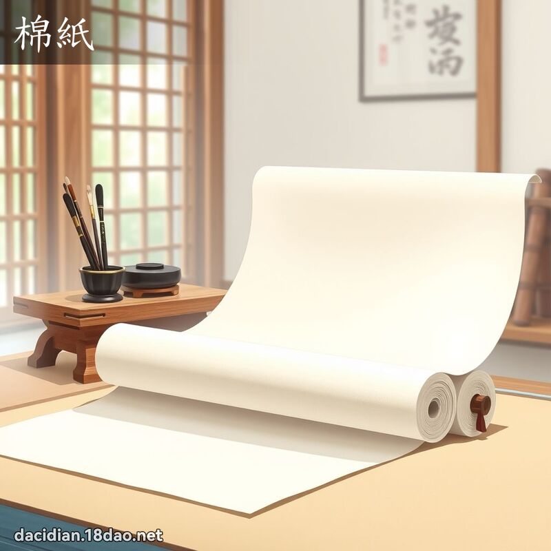 棉紙 - 國語大辭典配圖