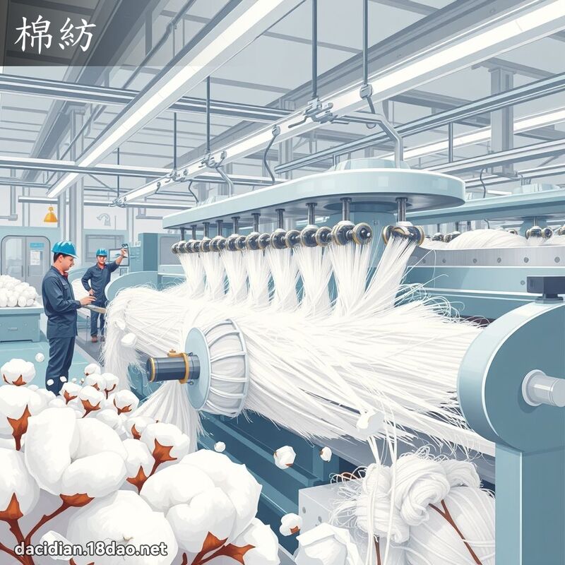棉纺 - 国语大辞典配图