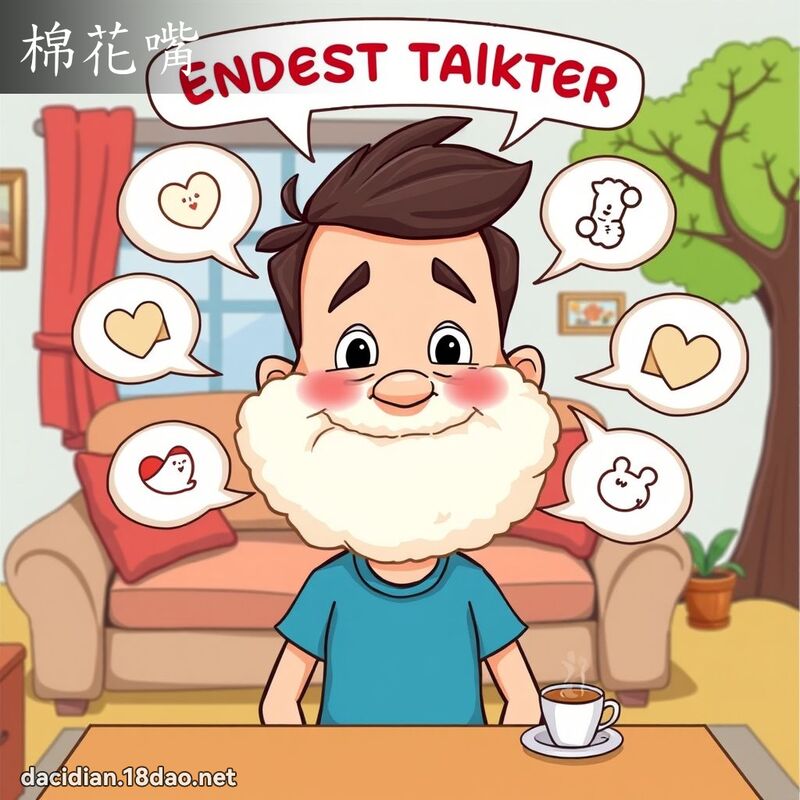棉花嘴 - 國語大辭典配圖