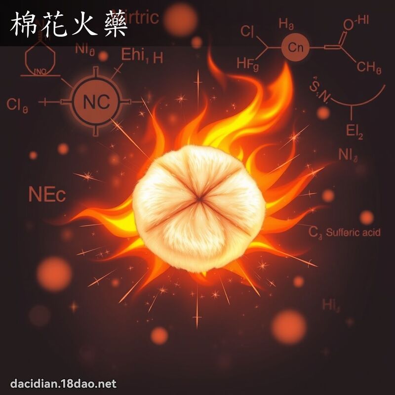 棉花火藥 - 國語大辭典配圖