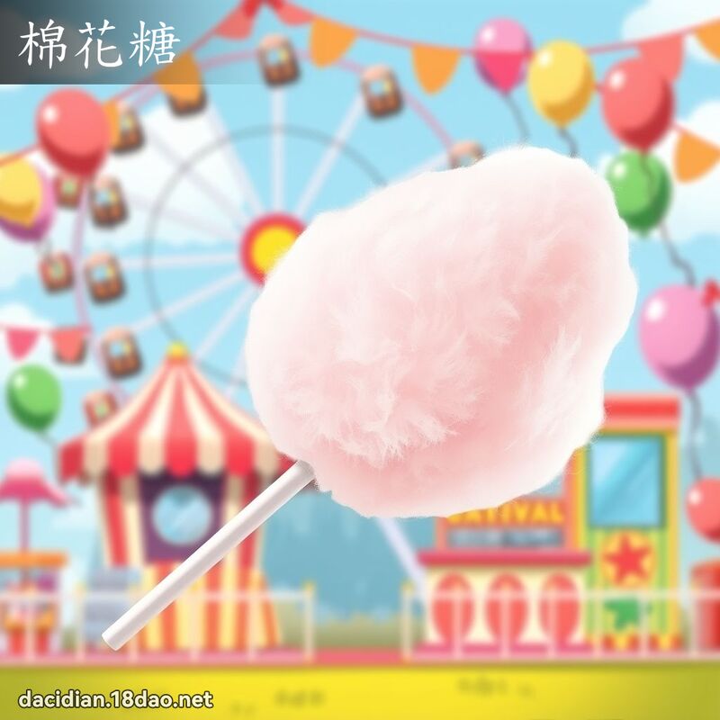 棉花糖 - 國語大辭典配圖
