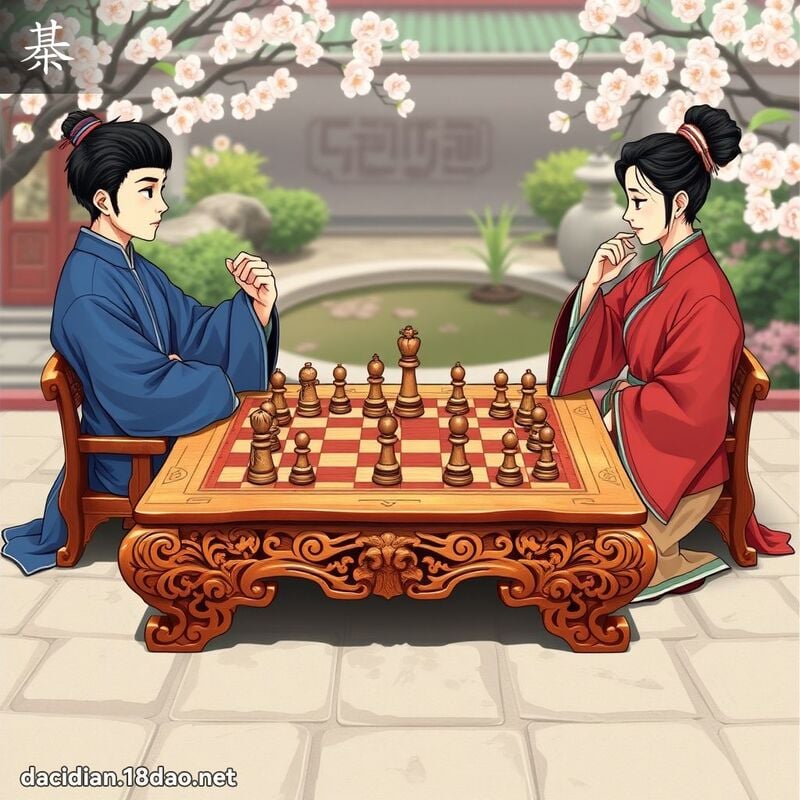 棊 - 國語大辭典配圖