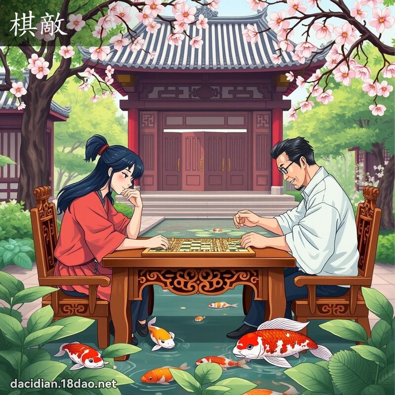棋敌 - 国语大辞典配图