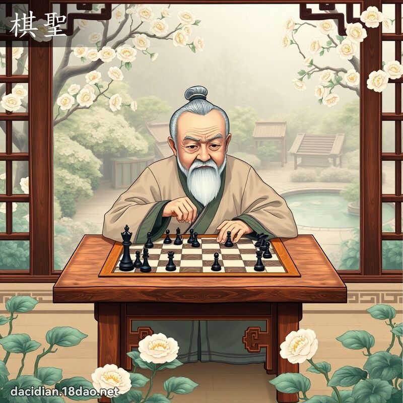 棋圣 - 国语大辞典配图