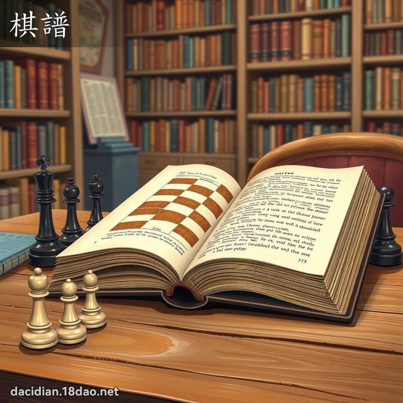 棋谱 - 国语大辞典配图