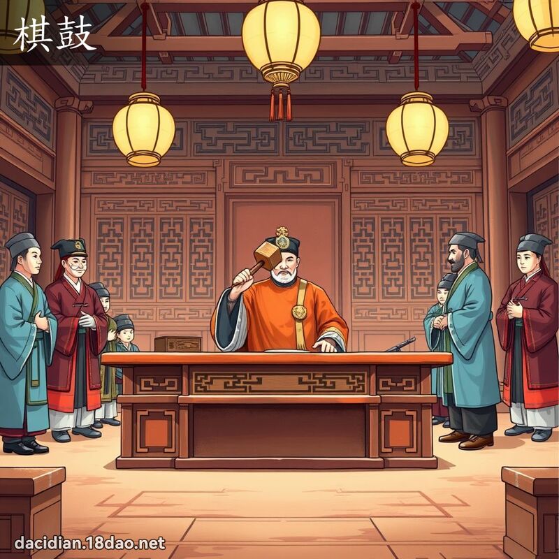 棋鼓 - 國語大辭典配圖